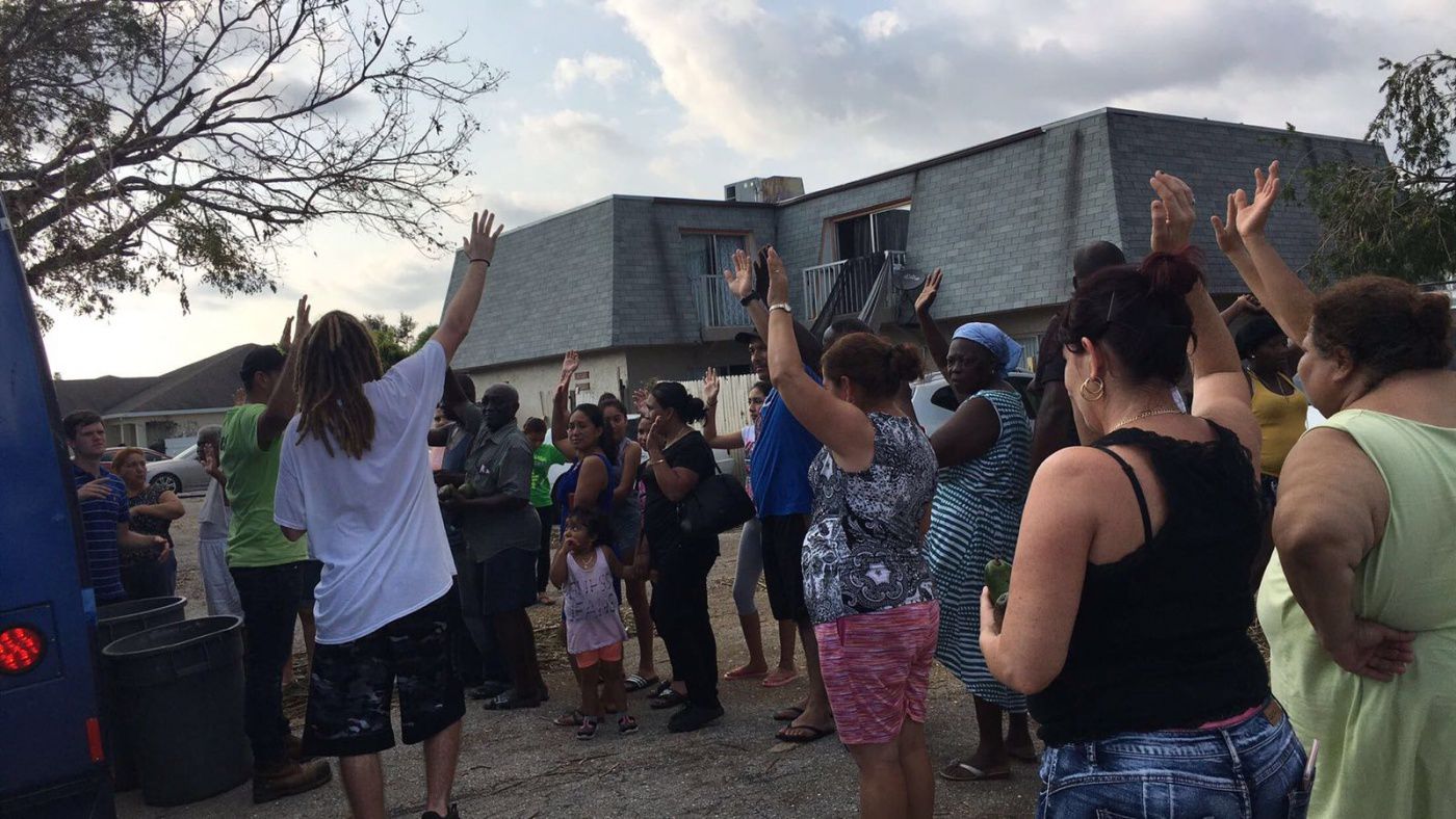 River Church Hurricane Relief Team In Naples FL Day 3
