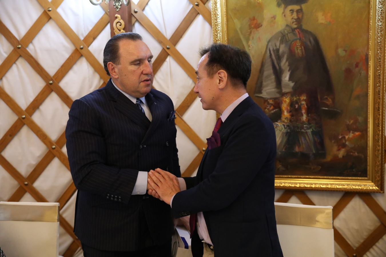 Welcomed like royalty to the nation of Mongolia