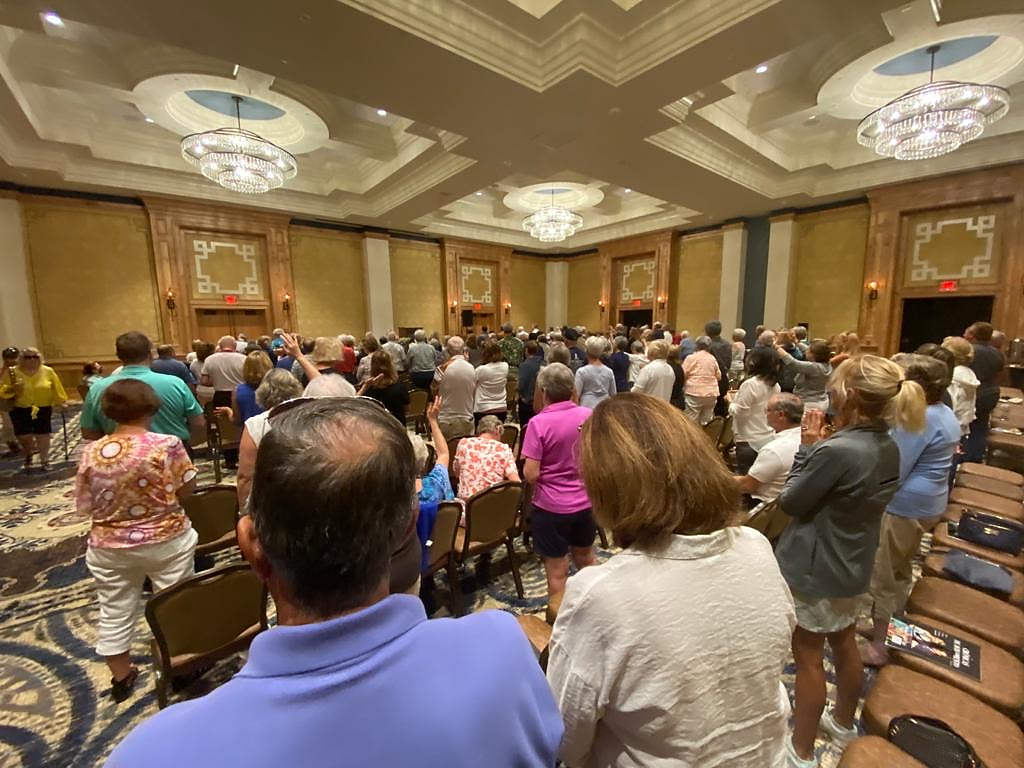 Dr. Rodney Howard-Browne ministered in the Villages.